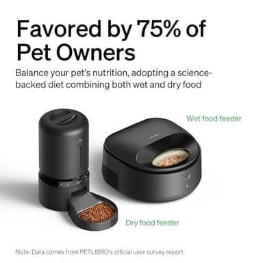 PETLIBRO Automatic Cat Feeder Wet Food Refrigerated New Upgraded APP Control,3 Days Freshness 3 Meals,Semiconductor Cooling&Quick Chills Wet Food Dispenser,Polar WiFi Timed Auto Pet Feeder for Cat Dog - Image 10