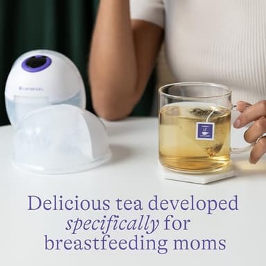 Lansinoh + HotTea Mama Milk's Up, Breastfeeding and Lactation Support Tea, Fenugreek, Fennel, Anise Seed, Caffeine-free, Sugar-Free, Postpartum Essentials for New Moms, Includes 14 Tea Sachets - Image 5