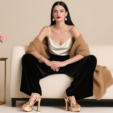 Dumjey Gold Platform Heels for Women Shiny Chunky High Heel Sandals with Ankle Strap, Open Toe Prom Pageant Party Dress Shoes - Gold 8 US - Image 3