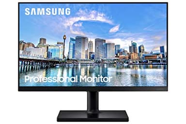 SAMSUNG FT45 Series 27-Inch FHD 1080p Computer Monitor, 75Hz, IPS Panel, HDMI, USB Hub, Height Adjustable Stand, 3 Yr WRNTY (LF27T450FQNXGO),Black - Image 1