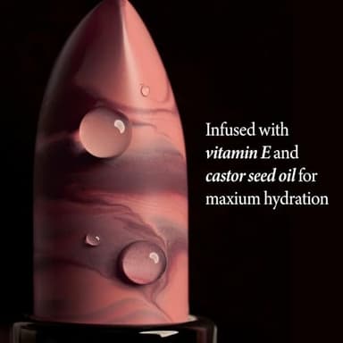 LAURA GELLER NEW YORK Italian Marble Sheer Lipstick - Berry Vanilla - Hydrating & Lightweight - Vitamin E & Caster Seed Oil - Cream Finish - Image 10