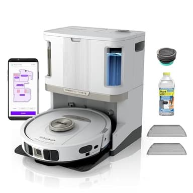 Shark Robot Vacuum & Mop, PowerDetect NeverTouch Pro, Self-Empty, Self-Refill with Self-Clean Pad Wash & Dry, 60-Day Debris Capacity, 30-Day Refill Tank, 5 PowerDetect Technologies, AV2800ZE (Renewed) - Image 1