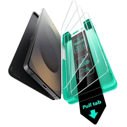 ESR 3 Pack for Samsung Galaxy S25 Ultra Screen Protector, 9H+ Hardness HD Tempered Glass with Easy Installation UltraFit tray for Galaxy S25 Ultra [6.9”], Case Friendly - Image 1