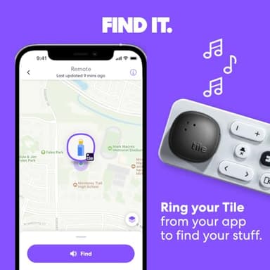 Tile by Life360 Essentials - Bluetooth Trackers & Item Locators for Keys, Wallets, Remotes & More; Easily Find All Your Things. Both iOS and Android Compatible. 4-Pack (Mates/Slim/Sticker) - Image 3