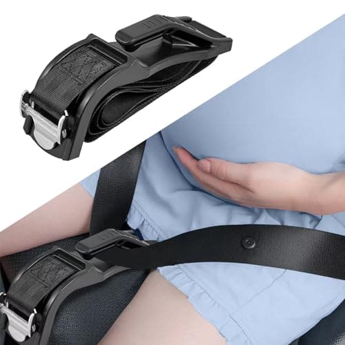 Cushion Bump Strap- Seat Adjuster for Mother-Prevent The Abdomen from Stress，Universal Fit, Easy Install - Image 1