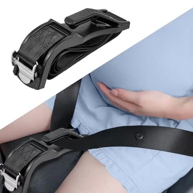 Cushion Bump Strap- Seat Adjuster for Mother-Prevent The Abdomen from Stress，Universal Fit, Easy Install - Image 1