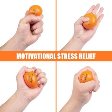 KDG Motivational Stress Balls(4 Pack) for Kids and Adults,Stress Relief Ball with Quetos to Rrelieve Anxiety and Manage Anger - Image 5