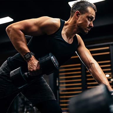 OROBAY Rugged Band Compatible with Apple Watch Band 45mm/44mm/42mm with Case, Shockproof Strap for iWatch SE3 SE2 SE Series 9/8/7/6/5/4/3/2/1 with Bumper Case Cover Men Women, Matte Black - Image 6