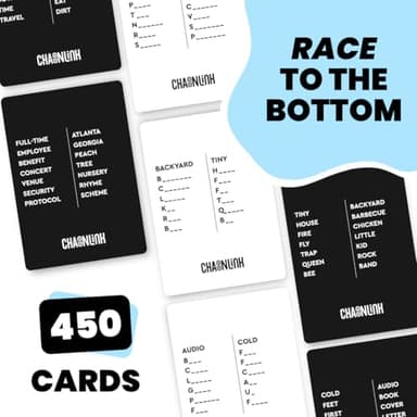 Viral Studios Chainlink - Guess The Sequence Party Game, Fast Paced Word Game for Adults & Kids, 450 Cards Fun Cards for Family Game Nights, Gatherings, & Parties Ages 15 + - Image 3