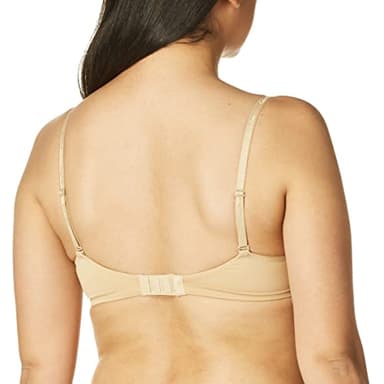 Calvin Klein Women's Constant Convertible Strap Lightly Lined Demi Bra Bra, -bare, 34C - Image 2