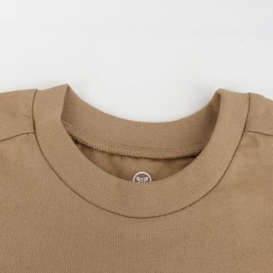 HonestBaby 10-Pack Short Sleeve T-Shirts 100% Organic Cotton Baby, Toddler, Little Kids, Boys, Girls, Unisex, Earth Tones, 24 Months - Image 3