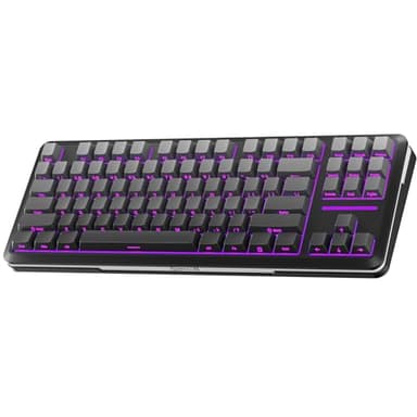 Redragon Wireless Mechanical Keyboard,3-Modes Bluetooth Gasket Hot Swappable TKL RGB Custom Keyboard,Pre-lubed Switches,Side Printed PBT Gradient Keycaps, South-Facing LEDs Socket - Image 1