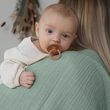 JELLYMONI Muslin Swaddle Blankets for Unisex, 3 Pack Newborn Receiving Blanket, Large 47 x 47 inches Soft Breathable Muslin Baby Blanket for Newborn Boys & Girl - Image 5