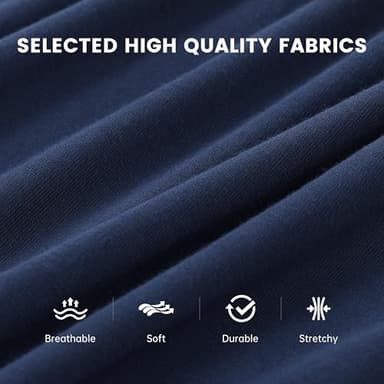 BAMBOO COOL Men's Boxer Shorts Underwear Soft Comfortable Breathable Classic Casual Loose Stretch Knit Short (3 Pack), X-Large - Image 5