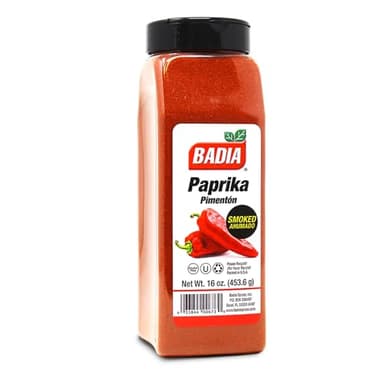 Badia Smoked Paprika, 16 oz - Rich, Smoky Flavor for Cooking, Grilling & Seasoning, All-Natural Spice - Image 1