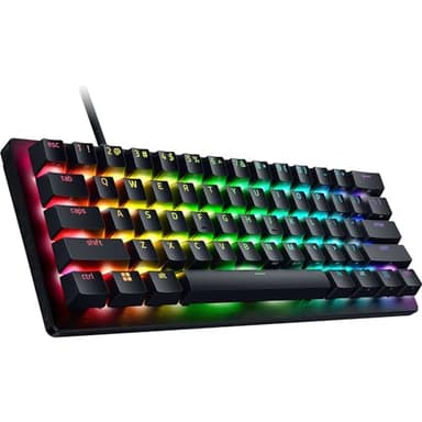 Razer Huntsman V3 Pro Mini 60% Esports Gaming Keyboard: Analog Optical Switches - Razer Snap Tap - Rapid Trigger - Adjustable Actuation - Dual-Purpose Mod Keys - Doubleshot PBT Keycaps - Black - Image 12