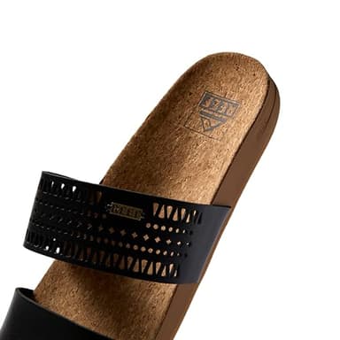 Reef Cushion Vista Perf Sandals - Women's, Black/Tan 9 M - Image 7