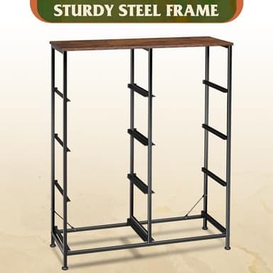 WLIVE Fabric Dresser for Bedroom, Tall Dresser with 8 Drawers, Storage Tower with Fabric Bins, Double Dressers, Chest of Drawers for Closet, Living Room, Hallway, Dorm, Rustic Brown Wood Grain Print - Image 8