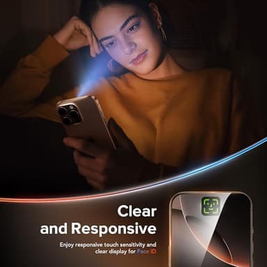 SuydanBox 3 Pack Privacy Screen Protector for iPhone 15 Pro Max, [One-Pull Installation] Military-Grade Shatterproof & Ultra Durable 9H Hardness, Anti-Spy Tempered Glass, Bubble-Free, Case Friendly - Image 6