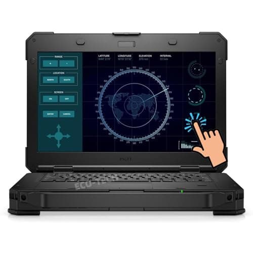Dell Latitude 5424 Rugged Laptop Touchscreen, 14in FHD(1920x1080) Tough Laptop, Core 8th Gen i5-8350 3.6GHz, 16GB RAM, 256GB SSD, WiFi, Bluetooth, Win10 pro(Renewed) - Image 1