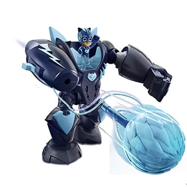 PJ Masks Robo-Catboy Preschool Toy with Lights and Sounds for Kids Ages 3 and Up, Catboy Robot Suit with Action Figure - Image 3