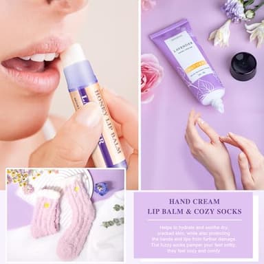 LUCOTIYA Gifts for Women, Christmas Gifts Basket for Woman Birthday Wine Tumbler Self Care Package Gift for Mom, Bestie, Her, Sister, Wife, Auntie Thank You Gift for Women Teacher Appreciation - Image 5