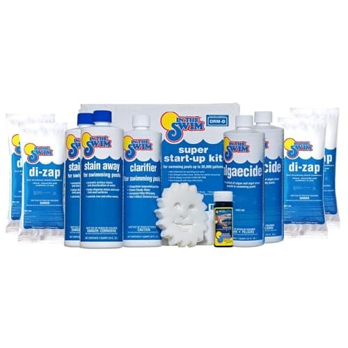 In The Swim Pool Super Opening Chemical Start Up Kit - Above Ground and In-Ground Swimming Pools - Up to 35,000 Gallons - Image 1