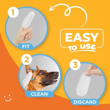 Paw Science Dog Ear Cleaner Wipes – Finger Wipes for Dogs & Cats – Cleaning, Soothing, & Deodorizing Itchy Ears – Pet Ear Relief Solution (Coconut) - Image 8