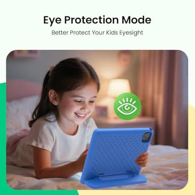 2025 Kids Tablet, 10.1 Inch Android 15 Tablet for Kids, 8+64GB Storage (1TB Expand), Octa-Core, WiFi 6, Pre-Installed Educational Apps, Parental Control, with EVA Protective Case, Eye Protection Mode - Image 6