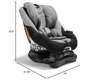 Baby Jogger City Turn Convertible & Rotating Car Seat, Onyx Black - Accommodates Newborn to Toddler with Rear and Forward Facing Modes - Image 7