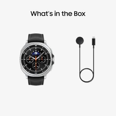 Samsung Galaxy Watch 8 Classic (2025) 46mm Bluetooth Smartwatch + Gift Card, Cushion Design, Rotating Bezel, Quick Button, Sleep Coaching, Running Coach, Black [US Version, 2 Yr Warranty] - Image 11