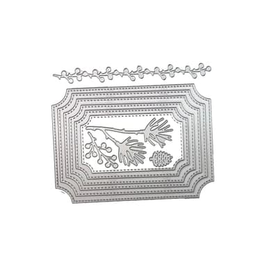 2025-2026 Stamps and Dies for Card Making, Stamps and Dies Set 2025 for Christmas and Halloween, Die Cut DIY Various Festivals Album Scrapbooking Birthdays Greeting Card (M4290) - Image 3