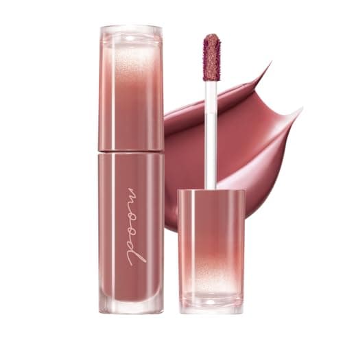 Peripera Ink Mood Glowy Tint | Lip-Plumping, Naturally Moisturizing, Lightweight, Glow-Boosting, Long-Lasting, Comfortable, Non-Sticky, Mask Friendly, No White Film 033 ROSY WISH - Image 1