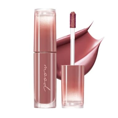 Peripera Ink Mood Glowy Tint | Lip-Plumping, Naturally Moisturizing, Lightweight, Glow-Boosting, Long-Lasting, Comfortable, Non-Sticky, Mask Friendly, No White Film 033 ROSY WISH - Image 1