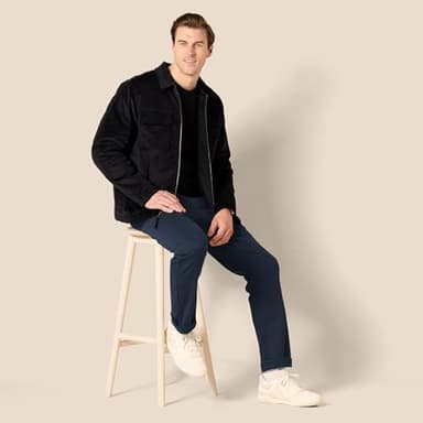 Amazon Essentials Men's Slim-Fit Pants, 5-Pocket Stretch Twill Design, Navy, 38W x 30L - Image 7