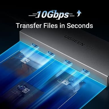 UGREEN USB C Hub 10Gbps, 4 Ports USB 3.2 Data Only Adapter, High Speed Multiport Splitter for MacBook Air/Pro, iMac, iPad Pro, iPhone 15/15 Pro, Galaxy S23, and More - Image 3