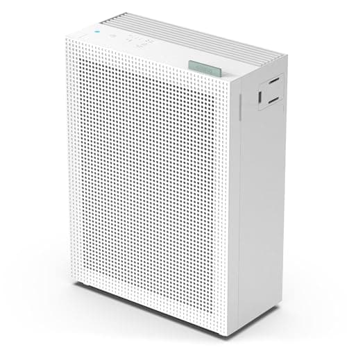 COWAY Air Purifiers for Home Bedroom up to 1,035ft² with Washable Filter, True HEPA Filter for Smoke, Pollen, Dander, Smell Air Purifier with Air Quality Monitor, Auto Mode, 3yr Warranty, 150, White - Image 1