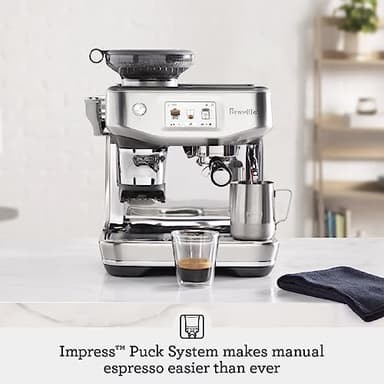 Breville Barista Touch Impress Espresso Machine BES881BSS, Brushed Stainless Steel - Image 2