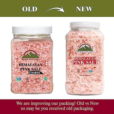Himalayan Chef Himalayan Pink Salt 80oz (2.26kg), Non-GMO, Kosher, Coarse Grain, Nutrient and Mineral Dense for Health, Gourmet Pure Crystal Pink Salt for Grinder - Image 2