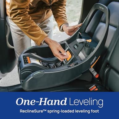 Chicco KeyFit Max Infant Car Seat Base, Stay-in-Car Base for Second Vehicle, Compatible with Chicco KeyFit, KeyFit 30, KeyFit 35 and KeyFit Max Infant Car Seats | Anthracite/Grey - Image 6