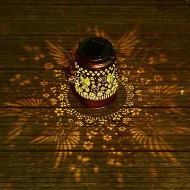 Solar Lanterns Outdoor Hummingbird Lights Garden Decor, Mothers Day Gifts for Mom, Metal Hanging for Porch, Yard, Backyard, Patio, Gifts for Women Mom Grandma - Image 8