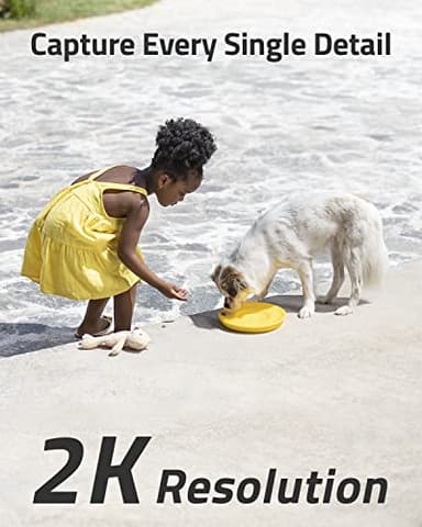 eufy Security Floodlight Cam S330, 360-Degree Pan & Tilt Coverage, 2K Full HD, 3,000 Lumens, Smart Lighting, Weatherproof, On-Device AI Subject Lock and Tracking, No Monthly Fee, Hardwired - Image 4