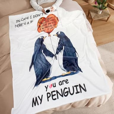 FTEFueie Gifts for Her Him, Wedding Anniversary Blanket, Mothers Day for Wife, Romantic I Love You Gift, Birthday Gift for Boyfriend Girlfriend, Wedding Gifts for Couple Wife Husband 60'' x 50'' - Image 4