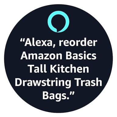 Amazon Basics Tall Kitchen Drawstring Trash Bags, Clean Fresh Scent, 13 Gallon, 80 Count (Previously Solimo) - Image 5