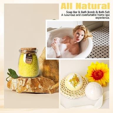 Birthday Gifts for Women, Unique Relaxing Spa Gift Baskets for Women Self Care Gifts Get Well Soon Gifts Christmas Gifts for Best Friends Bestie Sister Mom Her Female - Image 6