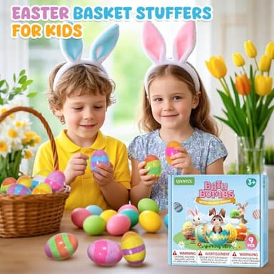 Qivatex Bath Bombs with Toys Inside, Natural & Organic Kids Bath Bombs, Bubble Bath Kids, Perfect Birthday Gifts Set for Kid Boys and Girls Ages 3+ - Image 6