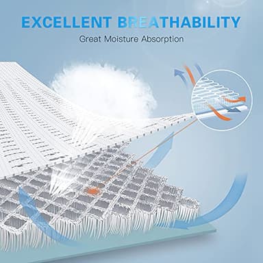 AmyHomie Cooling Blanket, 100% Rayon Derived from Bamboo, Cool Summer Blanket for Hot Sleepers, Soft Comfy Lightweight Blankets for All Seasons(Dark Gray, 79×91in) - Image 6