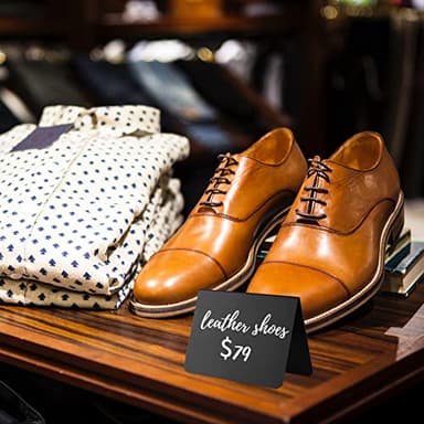 12 Pack 4"x3"Mini Chalkboard Signs for Chalk Sign for Food - Party - Buffet - Table Sign Chalkboard - Wedding - Bakery - Small - Image 7