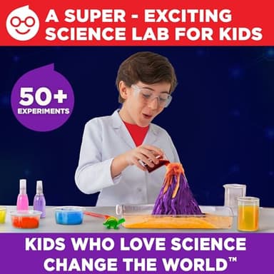 Doctor Jupiter Ultimate Science Kit, Chemistry Set for Kids Ages 8-10-12-14 | Birthday Gift Ideas for Boys & Girls 8,9,10+ Years Old | STEM Toy with 50+ Experiments | Learning & Educational Projects - Image 2