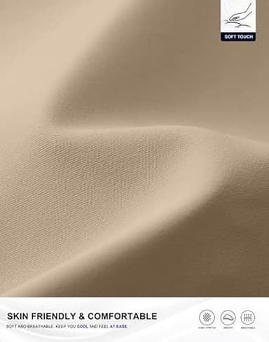 G Gradual Bermuda Shorts for Women with Pockets 12" Knee Length Women's High Waisted Stretch Long Shorts Walking Casual(Khaki,XXL) - Image 5